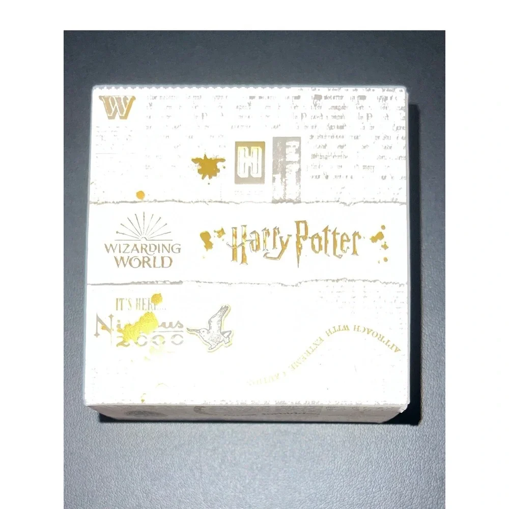 Harry Potter Hufflepuff Citrine Plated Gold  Adjustable Lariat Bracelet NEW
